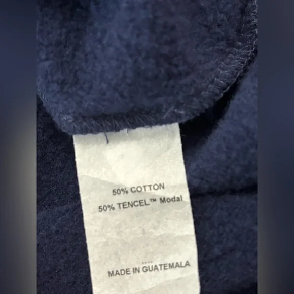 Marine Layer Hoodie Mens XL Blue Full Zip Sweatshirt TENCEL Modal Blend Pockets - Picture 8 of 10